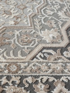 Ковер Армина (ARMINA)  дизайн GA073C GREY / BROWN, форма прямоугольник — фото 4