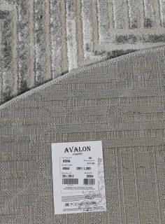 Ковер овальный Вера (VERA)  дизайн 40654A GREY / L.GREY, форма овал — фото 4