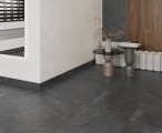 Керамогранит Laparet Рокки Блэк Про графитовый матовый R10GR — фото 5