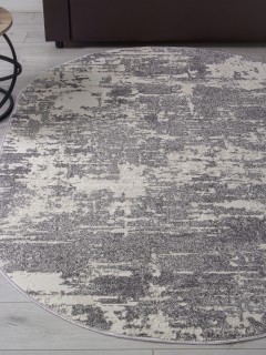 Ковер овальный Натурэль (NATUREL)  дизайн F231 GRAY, форма овал — фото 5