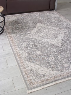 Ковер Оазис (OASIS)  дизайн OC101G GREY / GREY, форма прямоугольник — фото 5