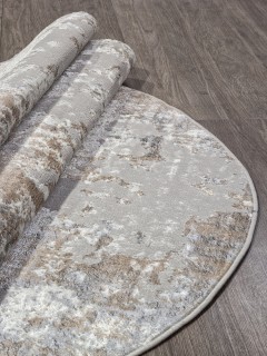 Ковер овальный PARADIZE  дизайн 00746B BEIGE / GREY, форма овал — фото 5