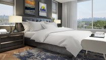 Ковер Самира (SAMIRA)  дизайн O1125 730 BEIGE / BLUE, форма прямоугольник — фото 6