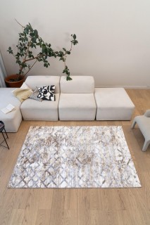 Ковер БЬЯНКА  дизайн K551B - CREAM SHIRINK / VIZON FDY, форма прямоугольник — фото 6