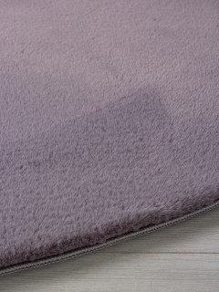 Ковер круглый Раббит люкс (RABBIT LUXE)  дизайн PX2001 GRAY, форма круг — фото 7