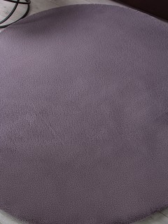 Ковер круглый Раббит люкс (RABBIT LUXE)  дизайн PX2001 GRAY, форма круг — фото 8